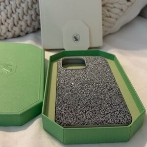 Swarovski Gray Sparkle Phone Case with Crystals all over